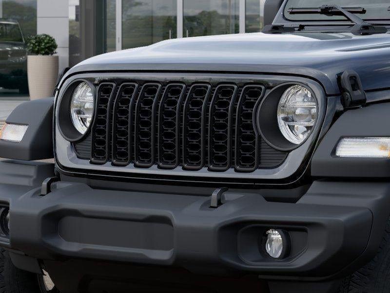 New 2026 Black Clear-Coat Exterior Paint Jeep WRANGLER 4-DOOR SPORT S image 37