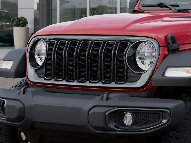 New 2026 Firecracker Red Clear-Coat Exterior Paint Jeep WRANGLER 4-DOOR WILLYS image 89