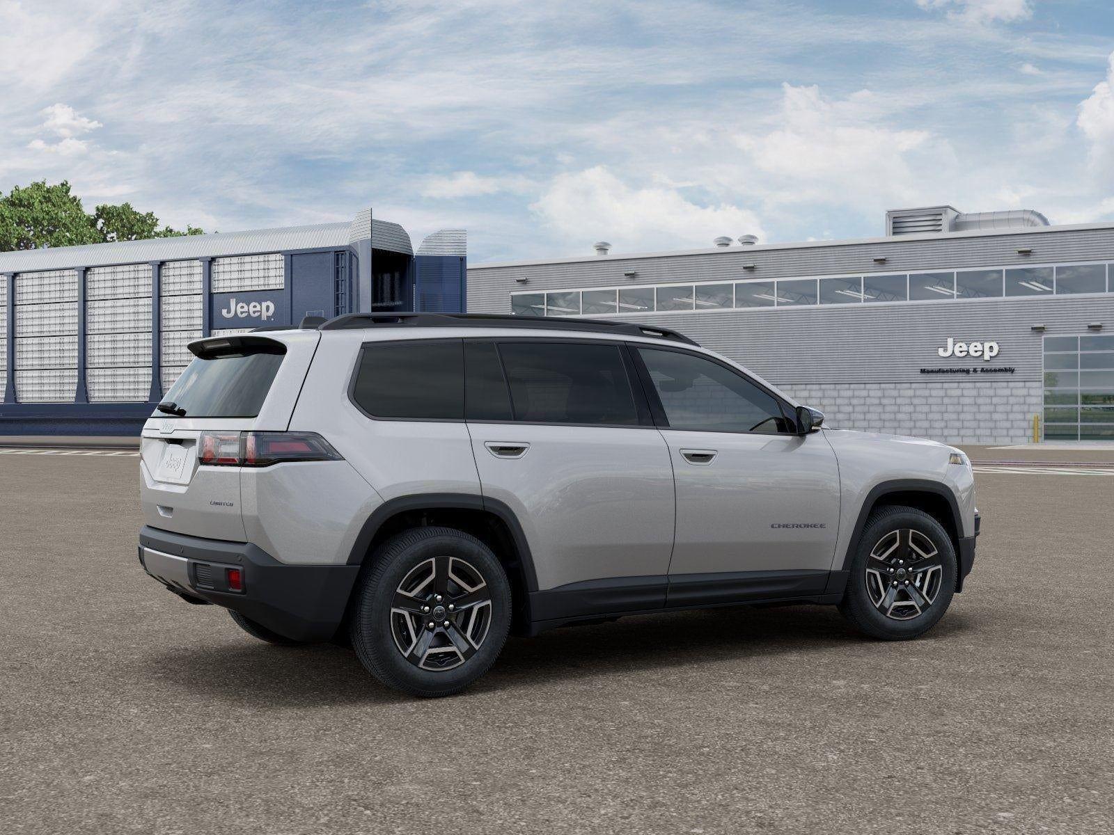 New 2026 Silver Zynith Clear-Coat Exterior Paint Jeep CHEROKEE LIMITED 4X4 image 56