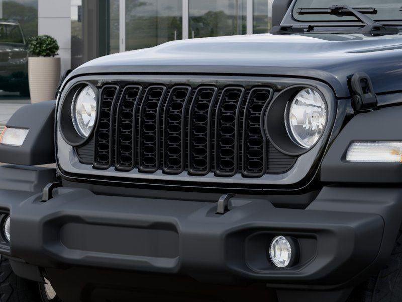 New 2026 Black Clear-Coat Exterior Paint Jeep WRANGLER 2-DOOR SPORT S image 11