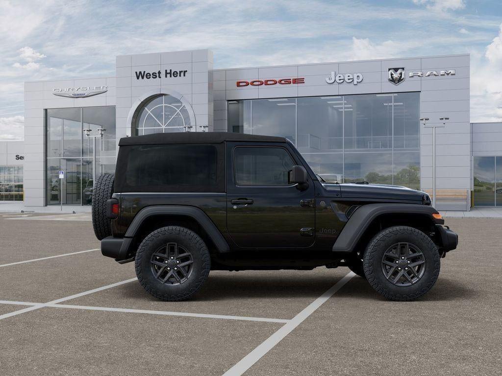 New 2026 Black Clear-Coat Exterior Paint Jeep WRANGLER 2-DOOR SPORT S image 21