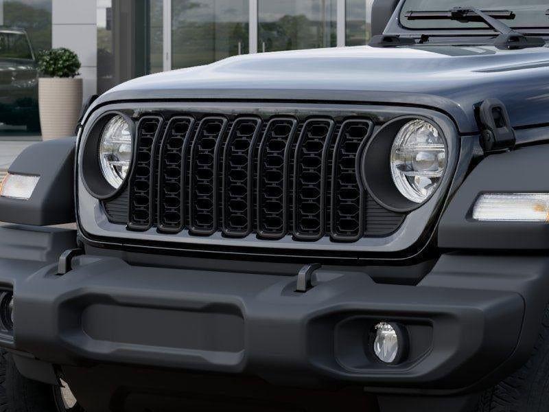 New 2026 Black Clear-Coat Exterior Paint Jeep WRANGLER 4-DOOR SPORT S image 89