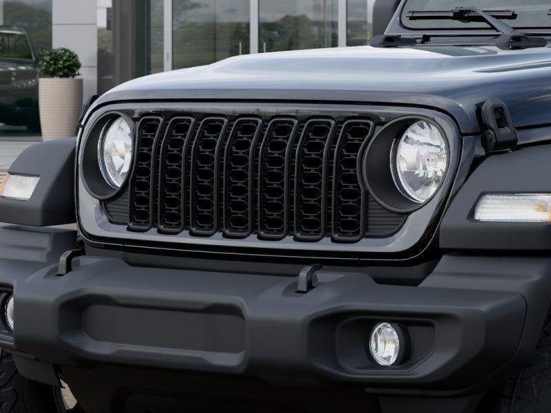 New 2026 Black Clear-Coat Exterior Paint Jeep WRANGLER 2-DOOR SPORT S image 37