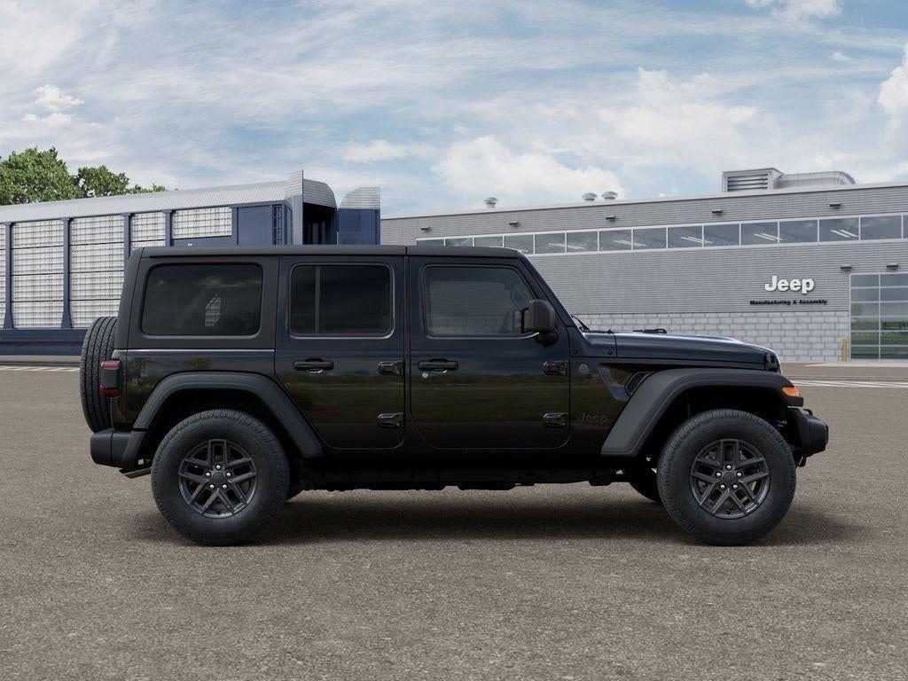 New 2026 Black Clear-Coat Exterior Paint Jeep WRANGLER 4-DOOR SPORT S image 21