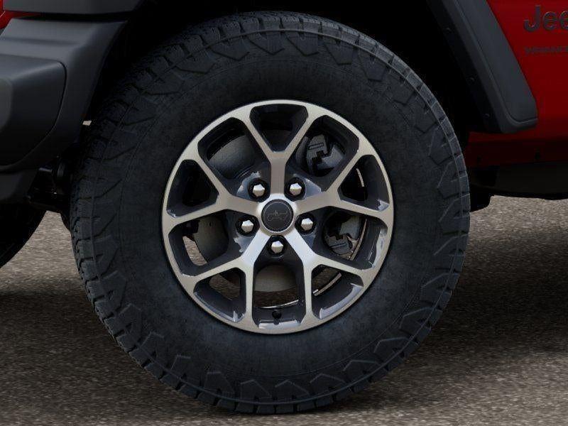 New 2026 Firecracker Red Clear-Coat Exterior Paint Jeep WRANGLER 4-DOOR SPORT S image 8