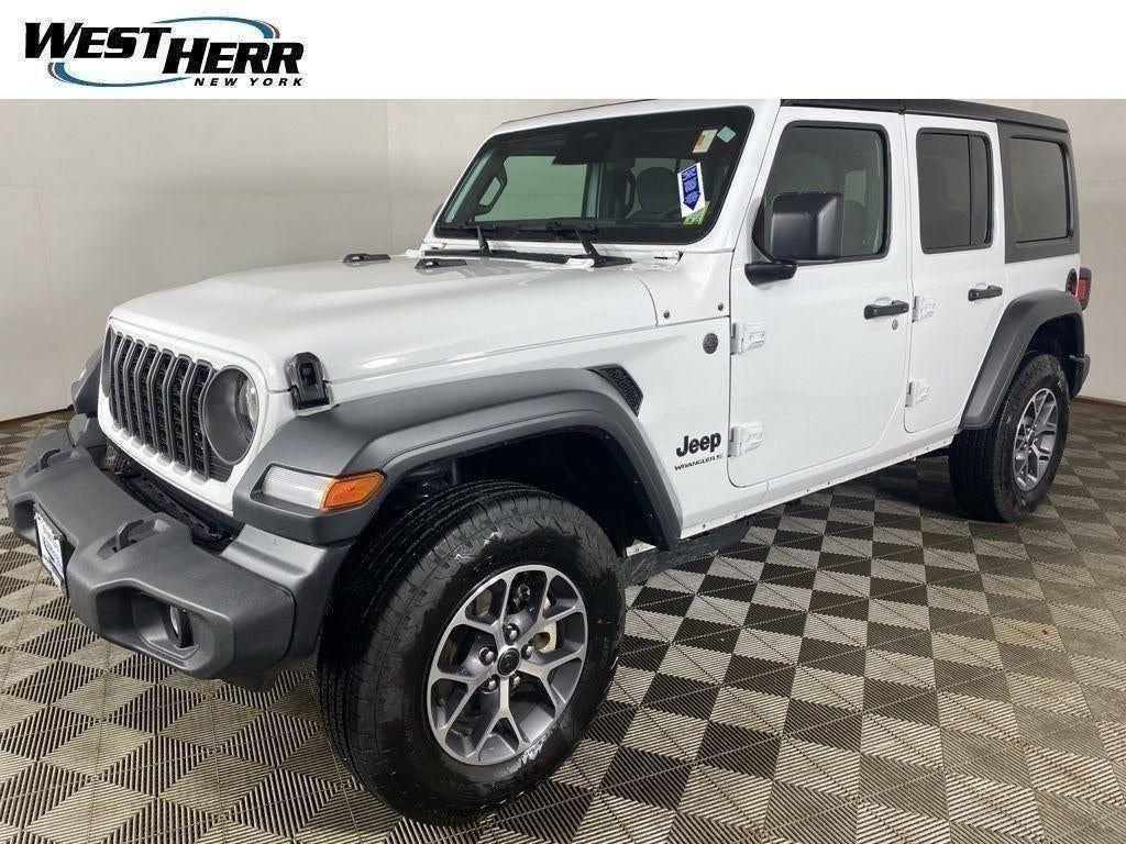 Used 2026 Bright White Clearcoat Jeep Sport S image 52
