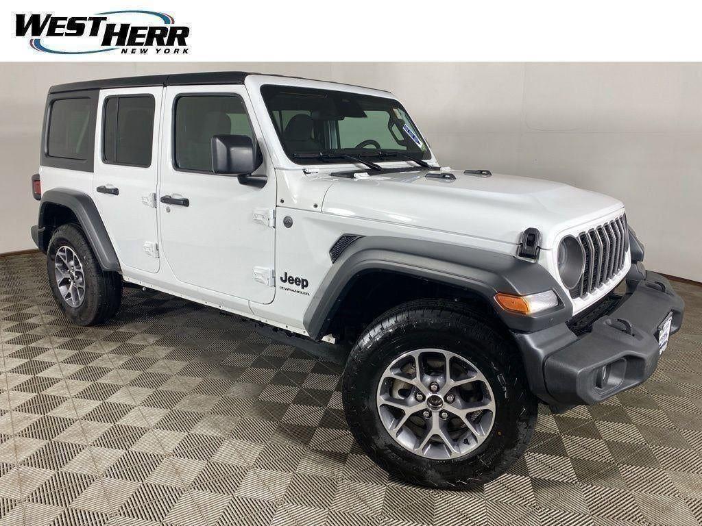 Used 2026 Bright White Clearcoat Jeep Sport S image 29