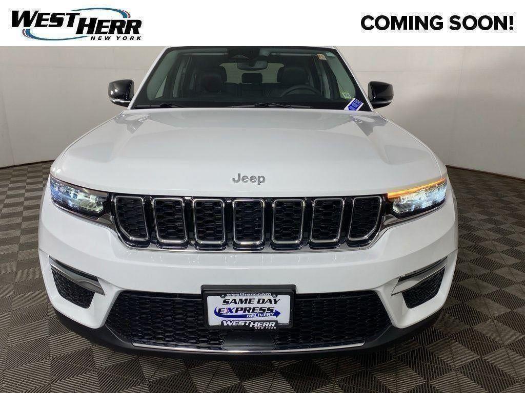 Certified Used 2023 Bright White Clearcoat Jeep Limited 4x4 image 55