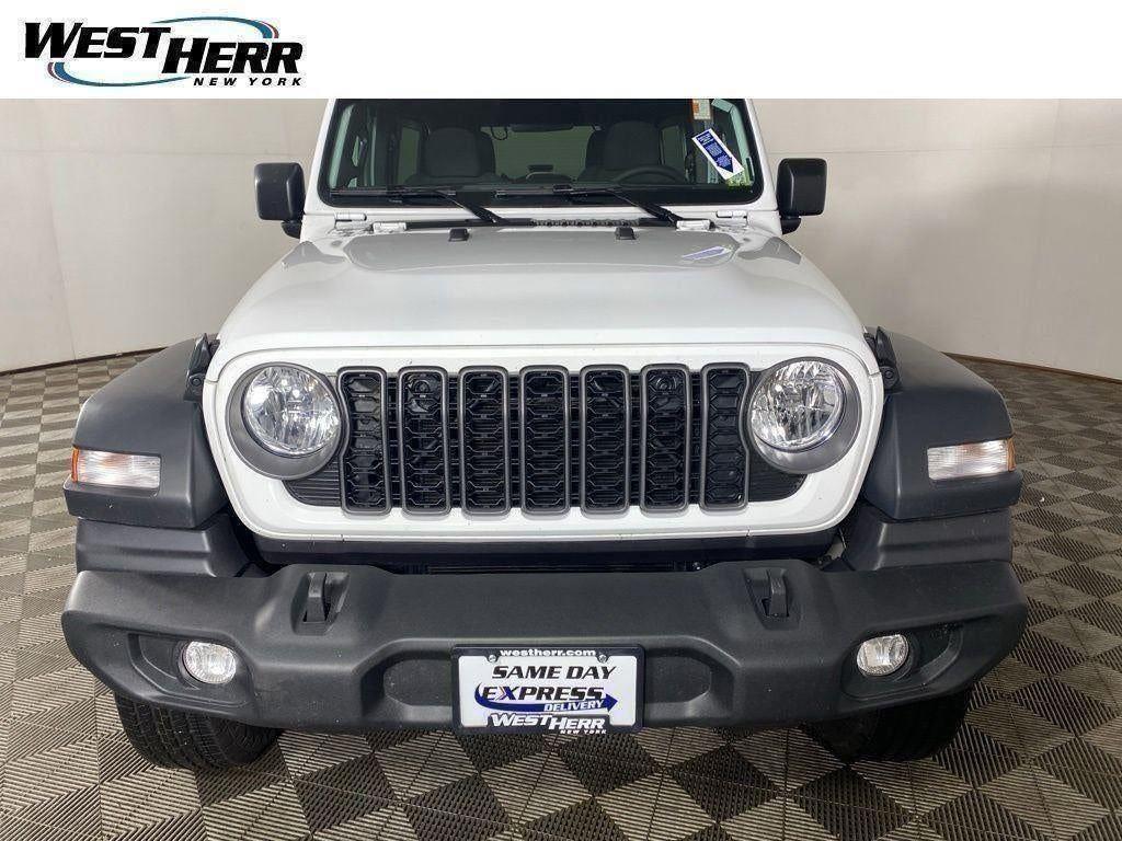 Used 2026 Bright White Clearcoat Jeep Sport S image 51