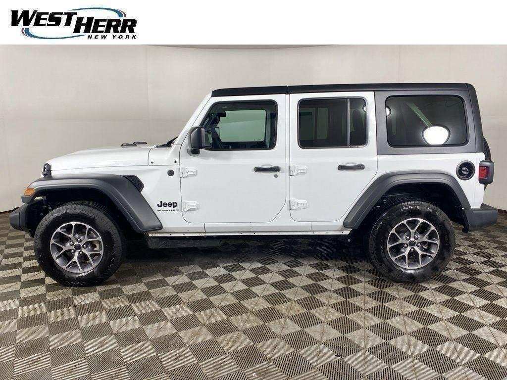 Used 2026 Bright White Clearcoat Jeep Sport S image 53