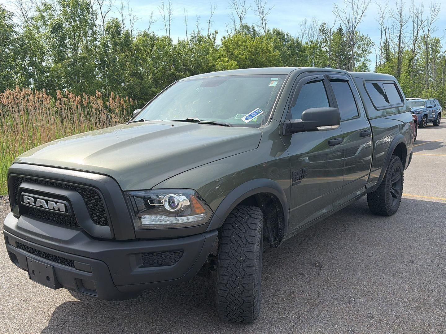 Used 2021 Olive Green Pearlcoat Ram Warlock Quad Cab 4x4 6