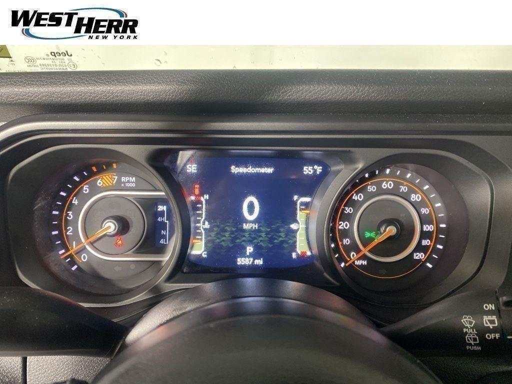 Used 2026 Bright White Clearcoat Jeep Sport S image 2