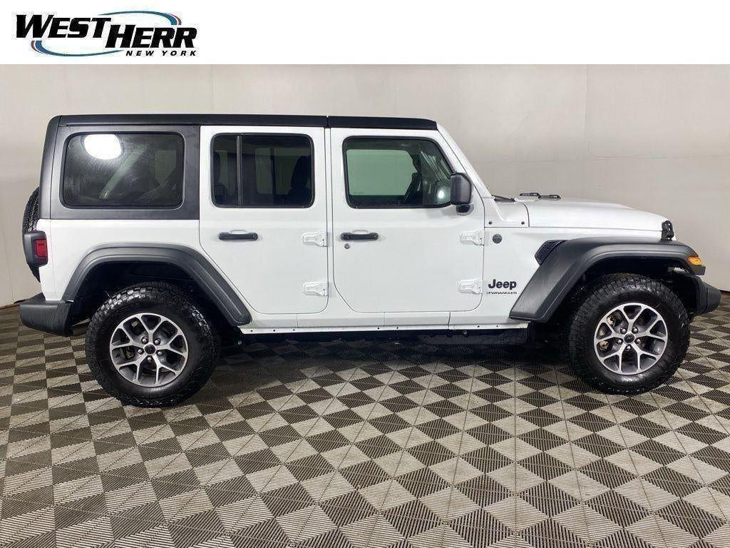 Used 2026 Bright White Clearcoat Jeep Sport S image 48