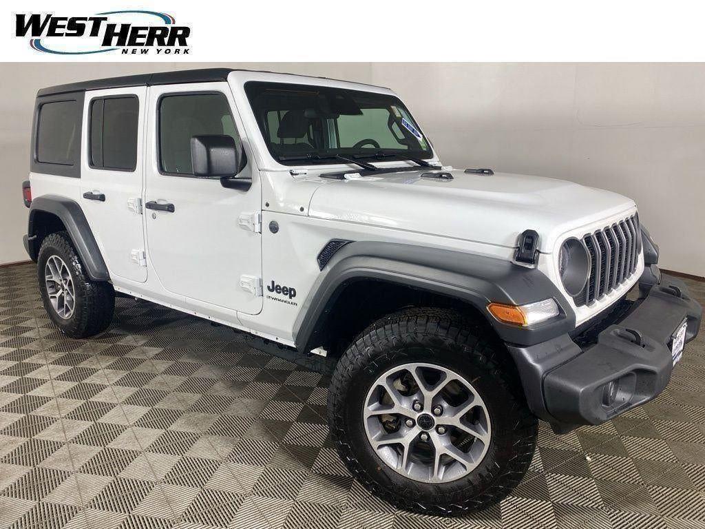 Used 2026 Bright White Clearcoat Jeep Sport S image 28