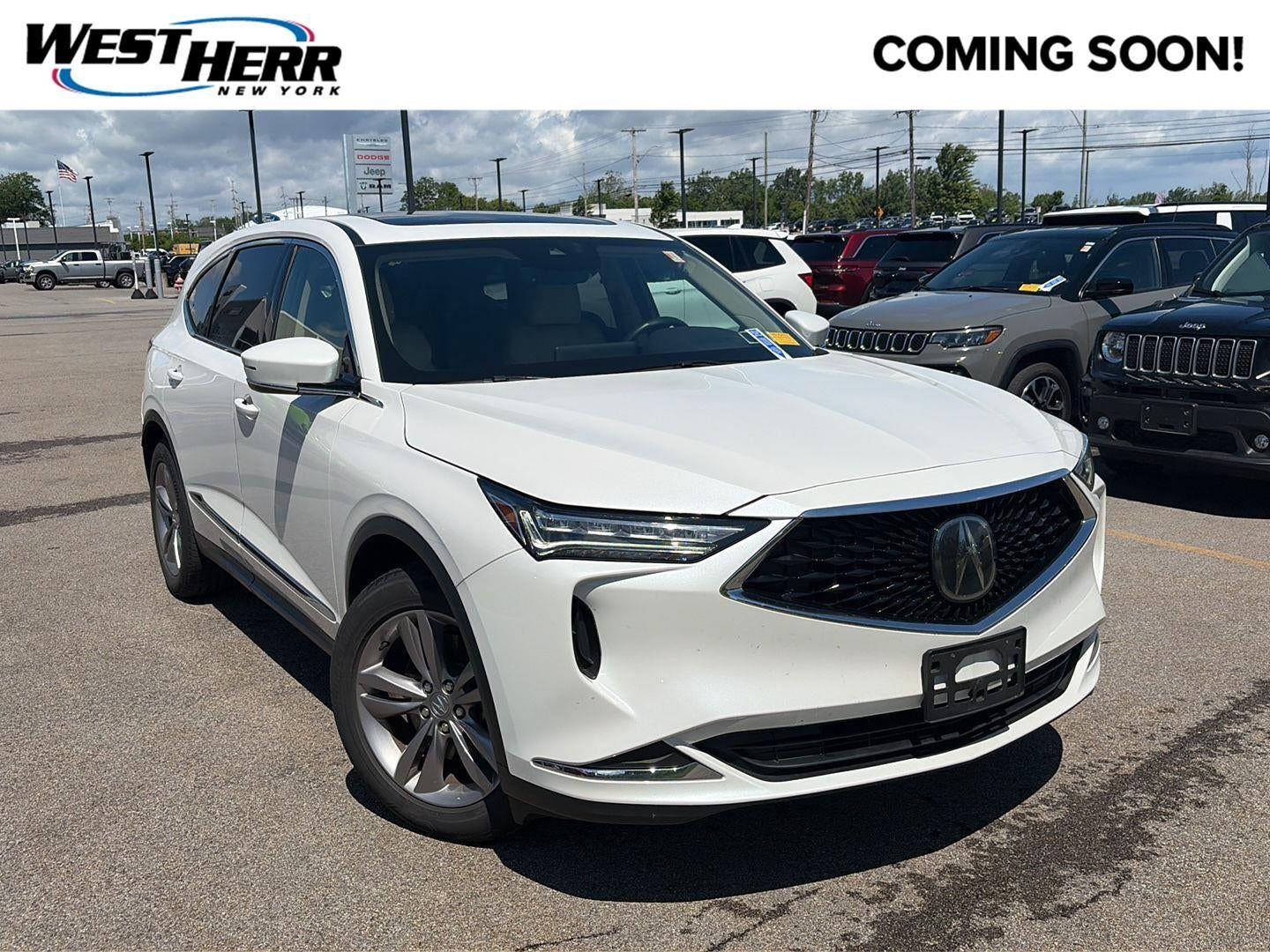 Used 2024 Platinum White Pearl Acura SH-AWD image 3