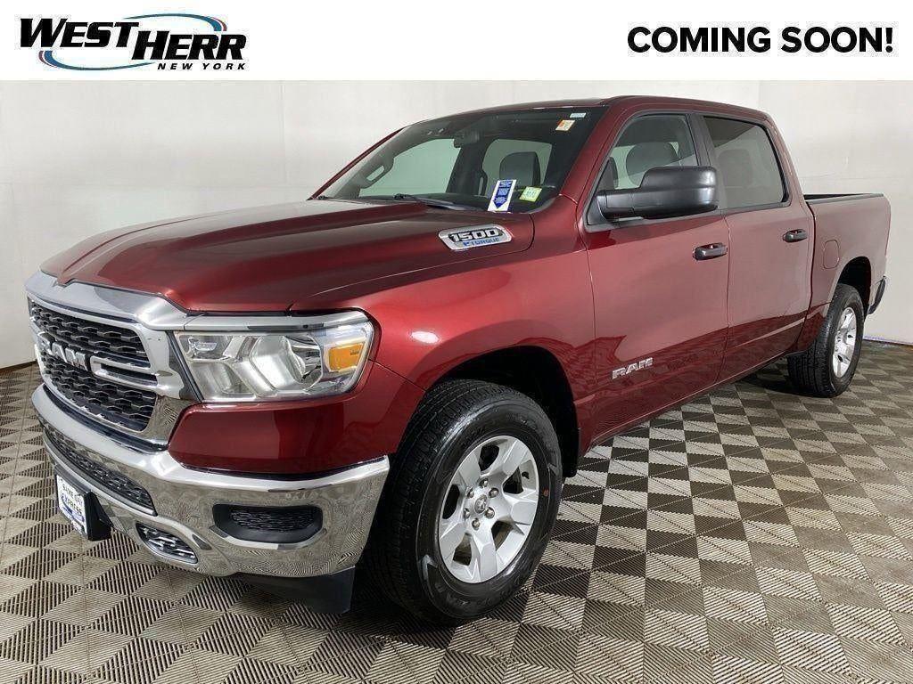Certified Used 2023 Delmonico Red Pearlcoat Ram Big Horn Crew Cab 4x4 5