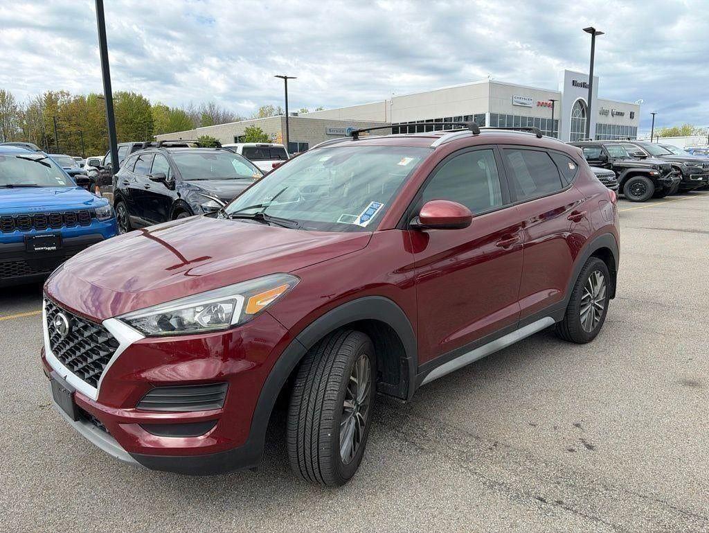 Used 2020 Gemstone Red Hyundai SEL image 4