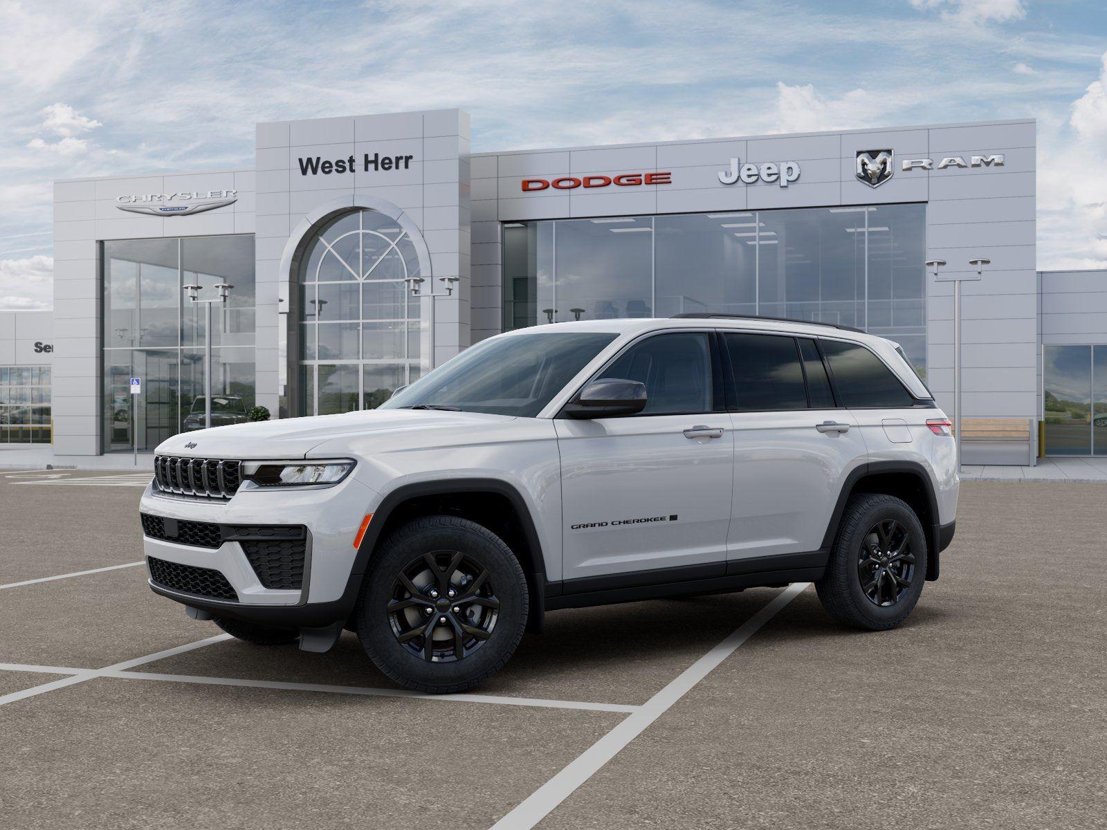 New 2026 Bright White Clear-Coat Exteri Jeep GRAND CHEROKEE LAREDO ALTITUDE image 2