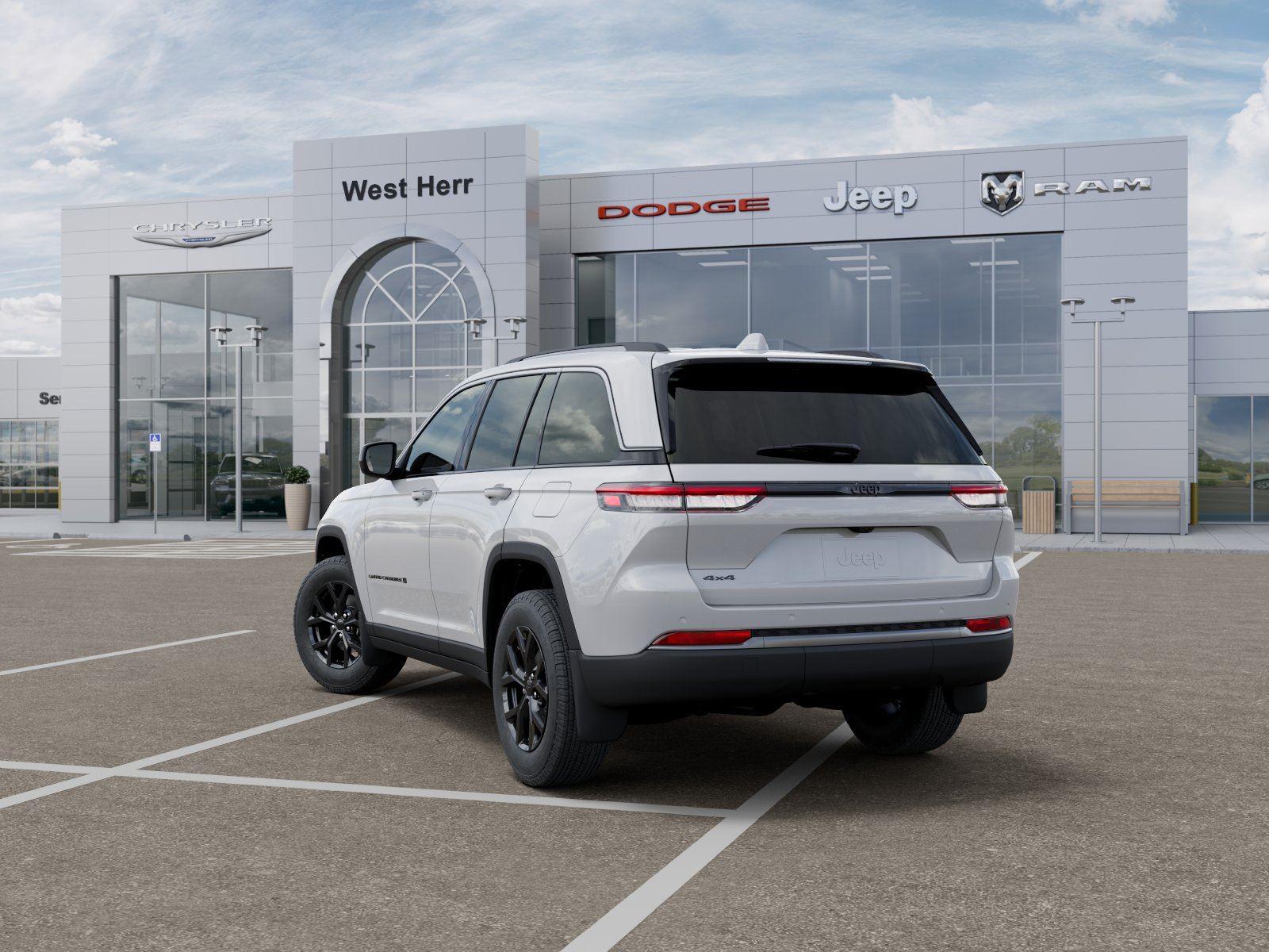 New 2026 Bright White Clear-Coat Exteri Jeep GRAND CHEROKEE LAREDO ALTITUDE image 3