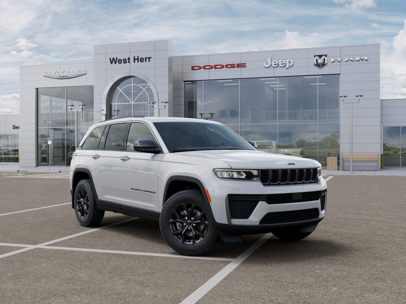 New 2026 Bright White Clear-Coat Exteri Jeep GRAND CHEROKEE LAREDO ALTITUDE image 5