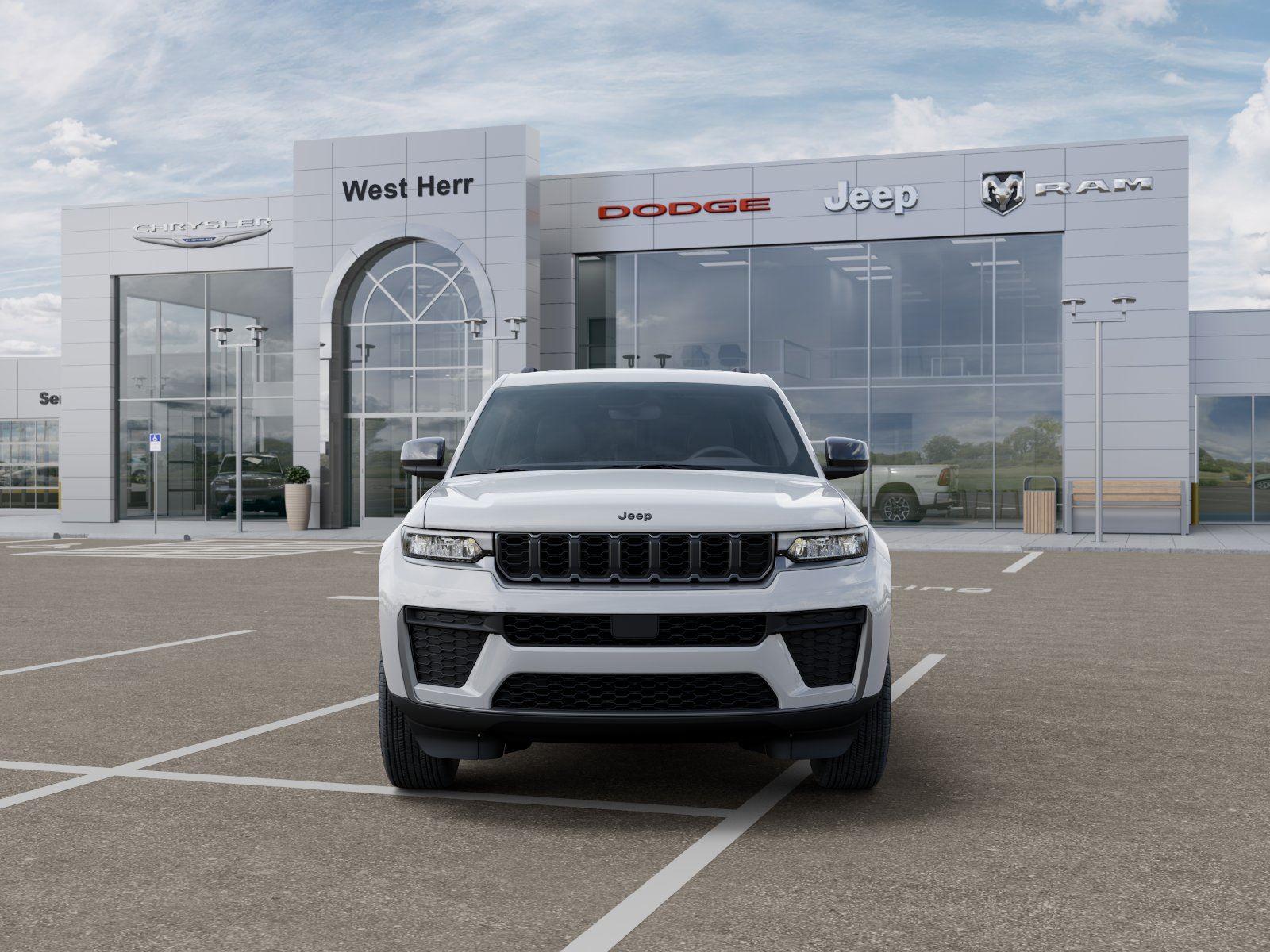 New 2026 Bright White Clear-Coat Exteri Jeep GRAND CHEROKEE LAREDO ALTITUDE image 6