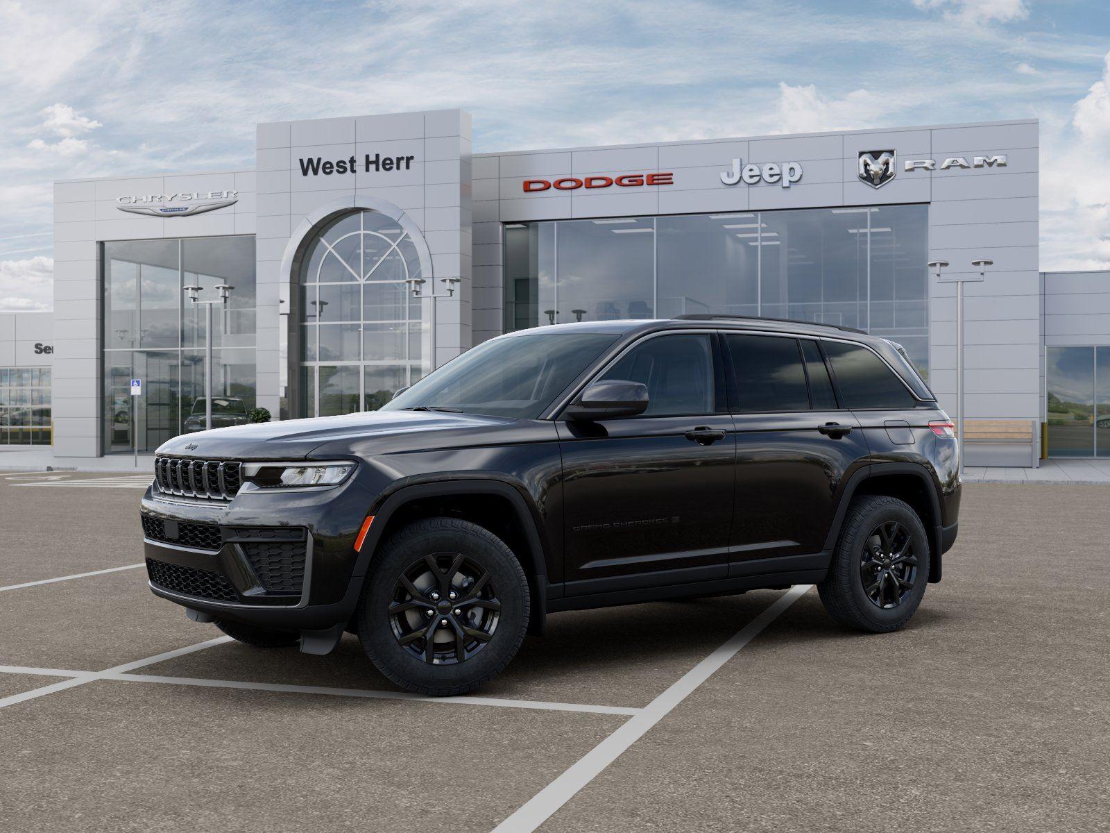 New 2026 Diamond Black Crystal Pearl-Co Jeep GRAND CHEROKEE LAREDO ALTITUDE image 2