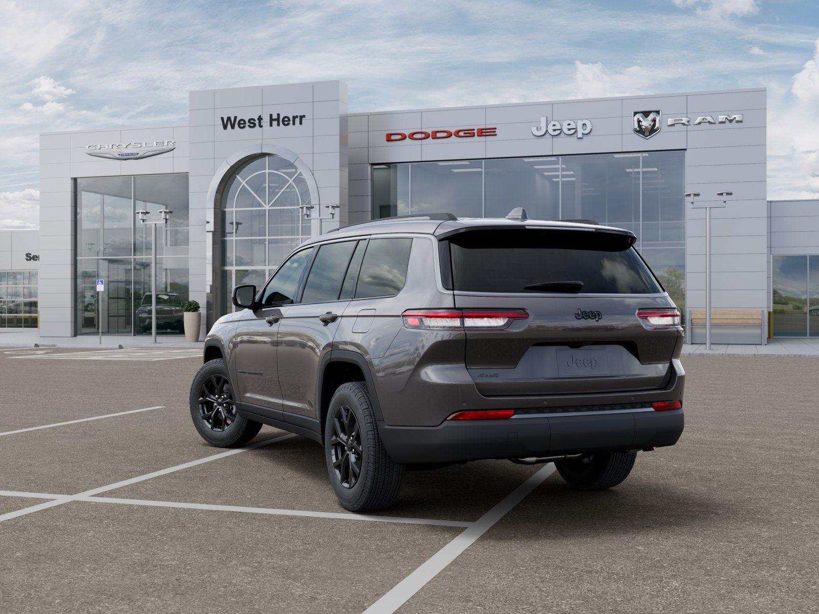 New 2026 Baltic Gray Metallic Clear-Coa Jeep GRAND CHEROKEE L LAREDO ALTITU image 3