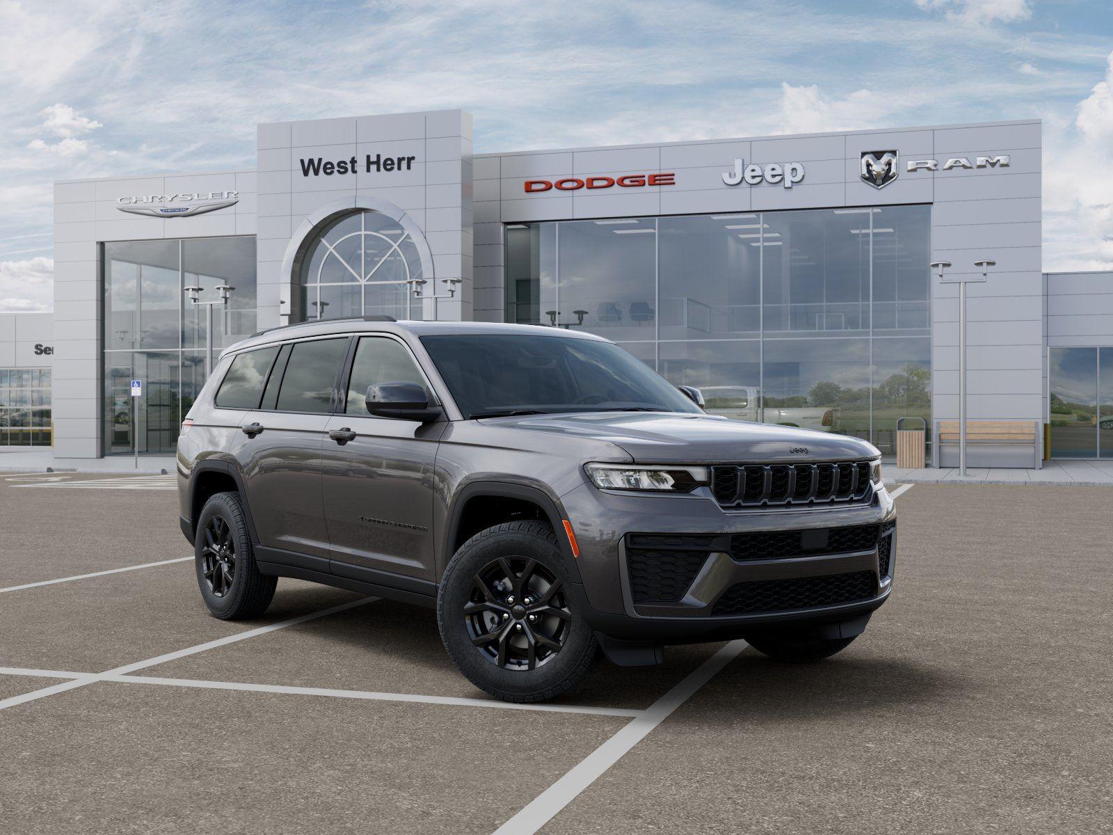 New 2026 Baltic Gray Metallic Clear-Coa Jeep GRAND CHEROKEE L LAREDO ALTITU image 5