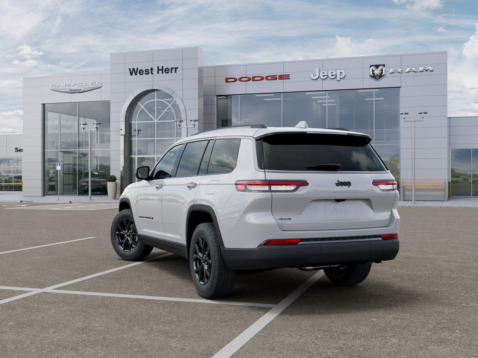 New 2026 Bright White Clear-Coat Exteri Jeep GRAND CHEROKEE L LAREDO ALTITU image 3