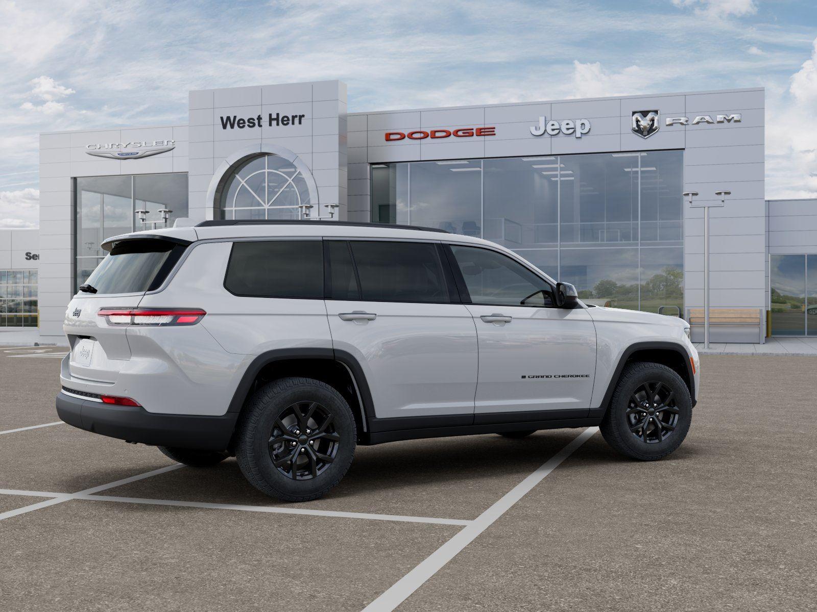 New 2026 Bright White Clear-Coat Exteri Jeep GRAND CHEROKEE L LAREDO ALTITU image 4
