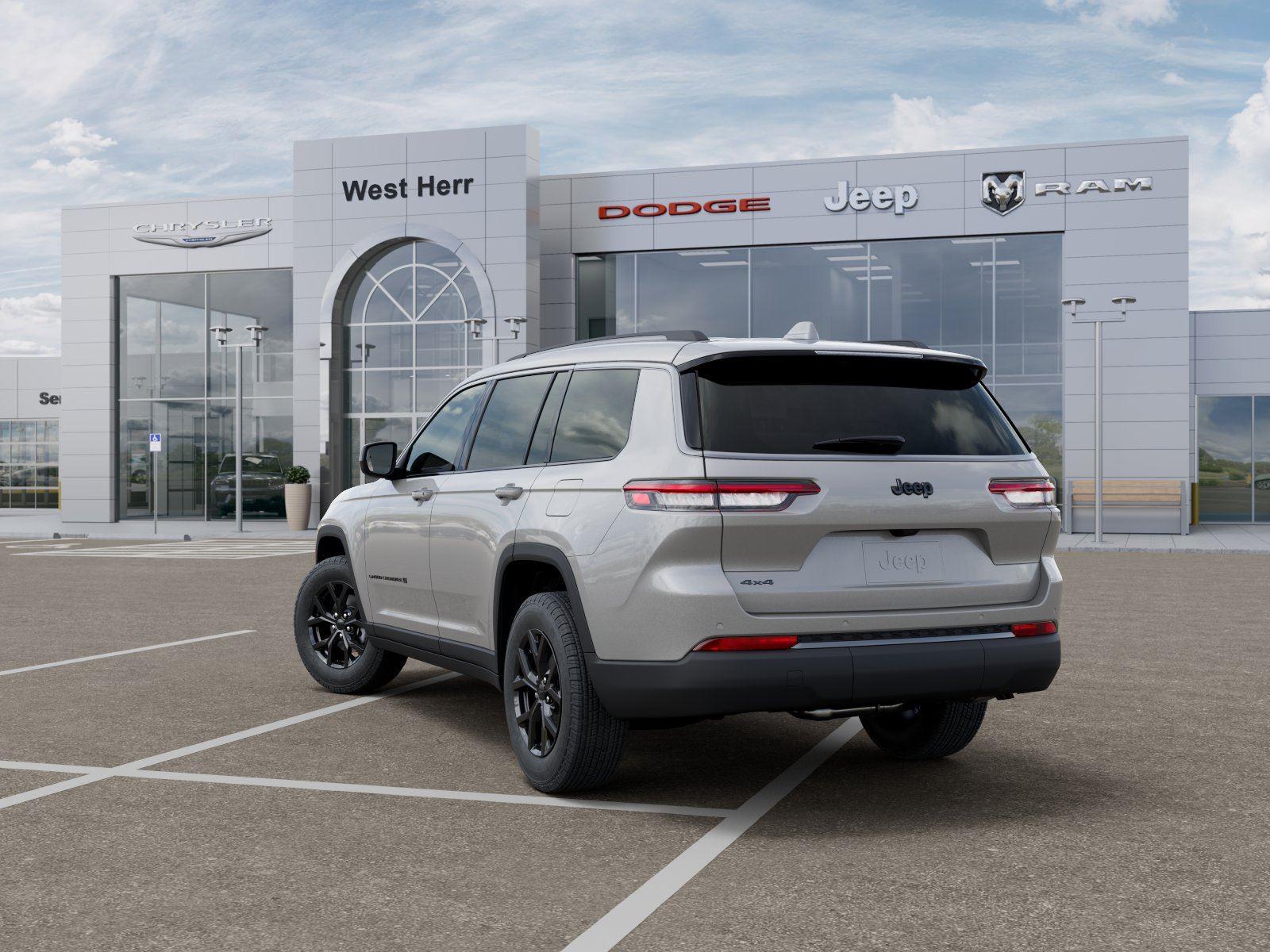 New 2026 Silver Zynith Exterior Paint Jeep GRAND CHEROKEE L LAREDO ALTITU image 3