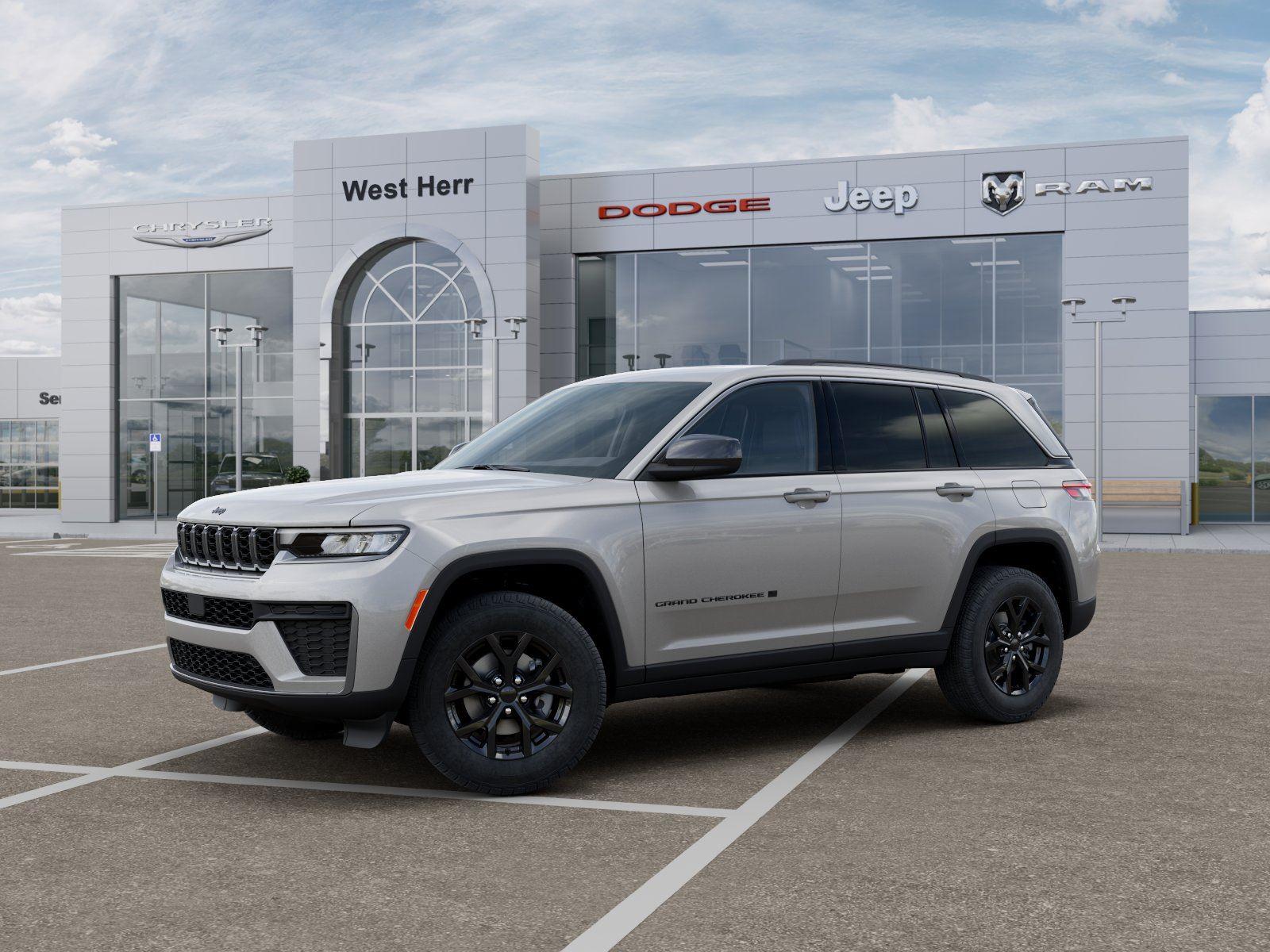 New 2026 Silver Zynith Exterior Paint Jeep GRAND CHEROKEE LAREDO ALTITUDE image 2