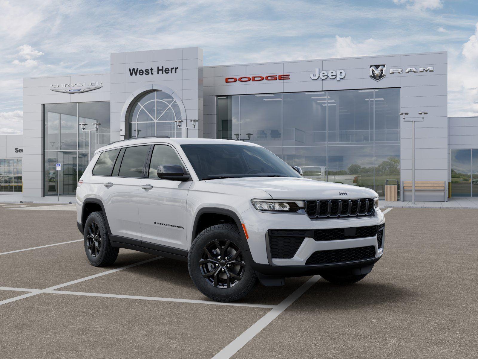 New 2026 Bright White Clear-Coat Exteri Jeep GRAND CHEROKEE L LAREDO ALTITU image 5