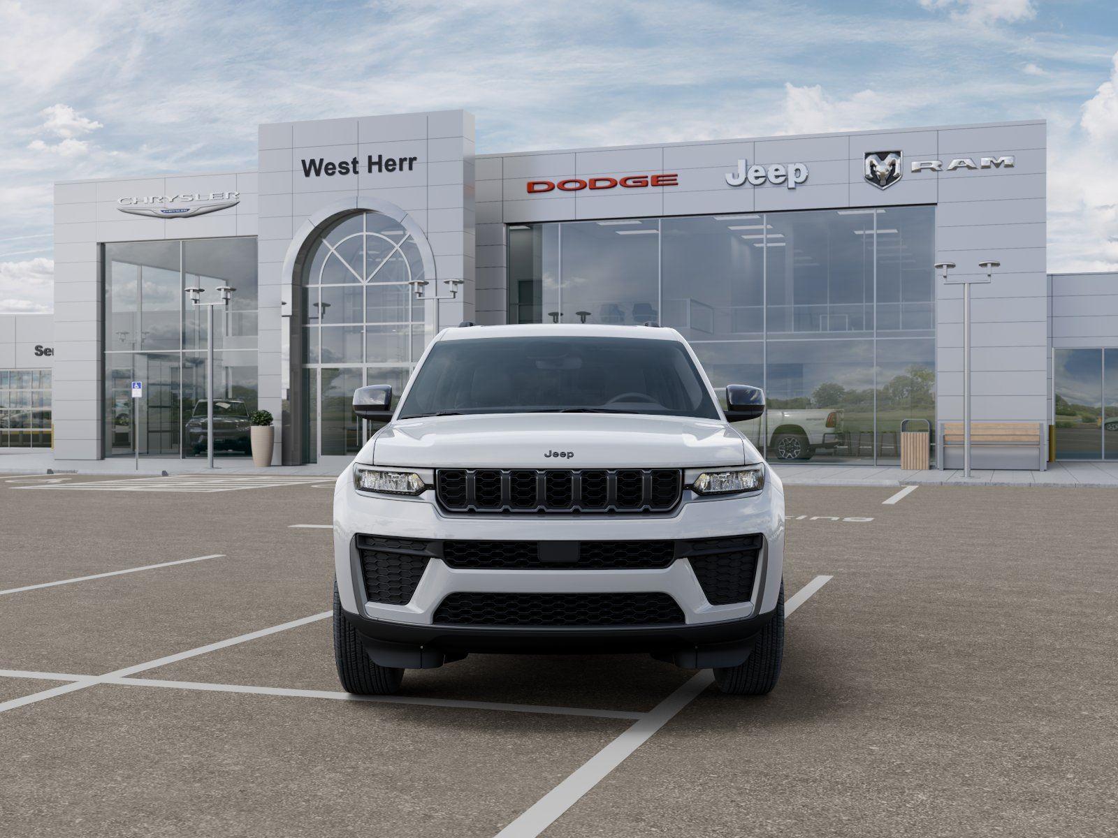 New 2026 Bright White Clear-Coat Exteri Jeep GRAND CHEROKEE L LAREDO ALTITU image 6