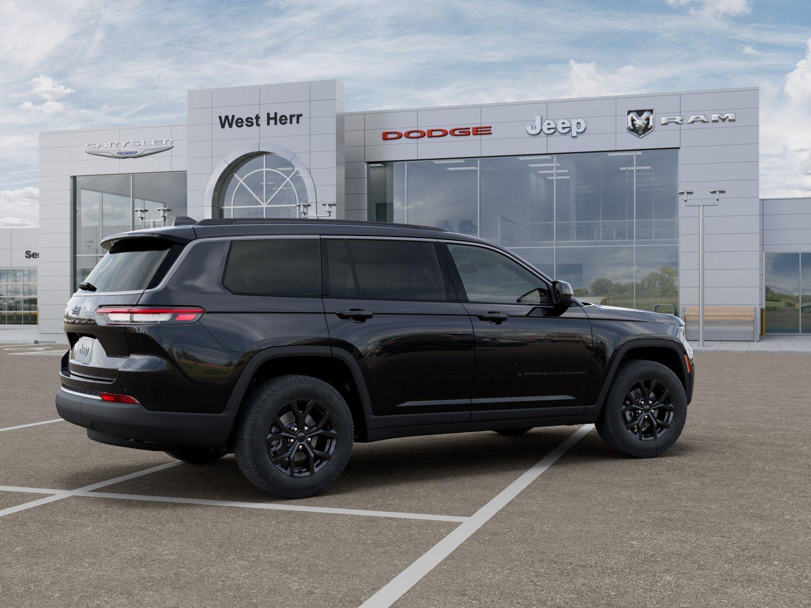 New 2026 Diamond Black Crystal Pearl-Co Jeep GRAND CHEROKEE L LAREDO ALTITU image 4