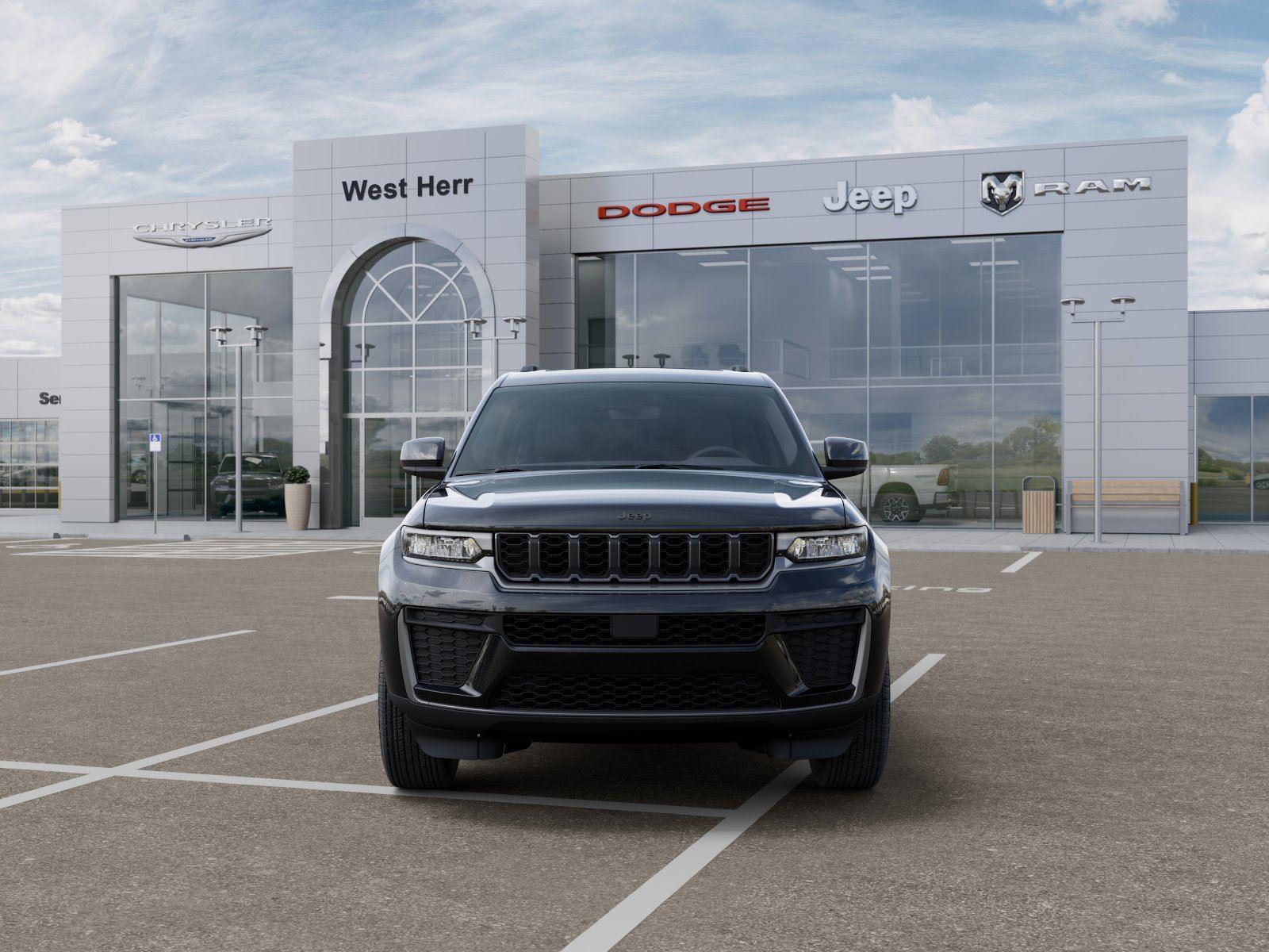 New 2026 Diamond Black Crystal Pearl-Co Jeep GRAND CHEROKEE L LAREDO ALTITU image 6
