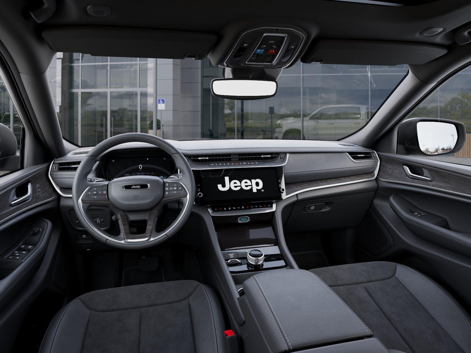 New 2026 Diamond Black Crystal Pearl-Co Jeep GRAND CHEROKEE L LAREDO ALTITU image 14