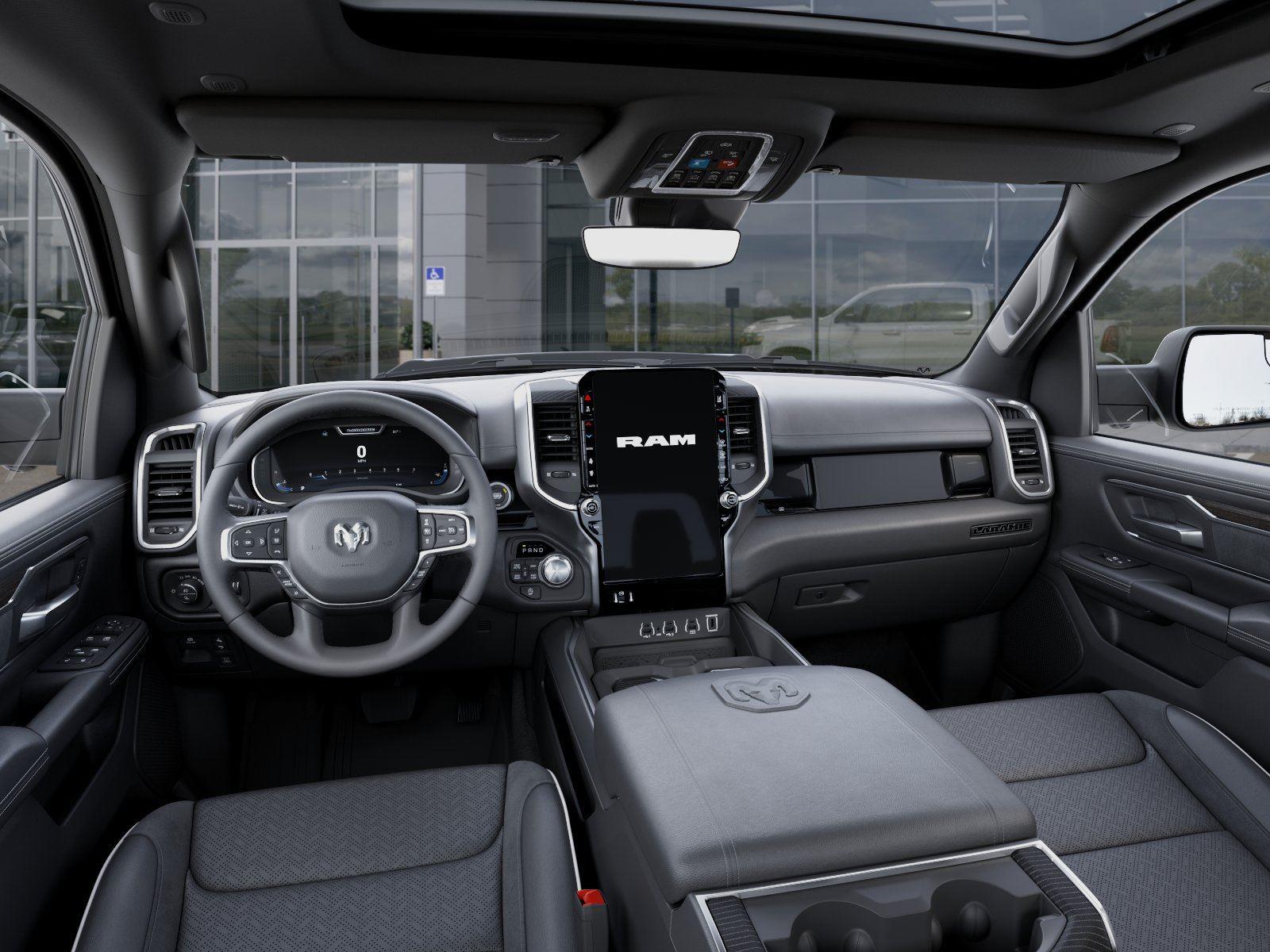 New 2026 Granite Crystal Metallic Clear-Coat Exterior Paint RAM RAM 1500 LARAMIE CREW CAB 4X4 image 14