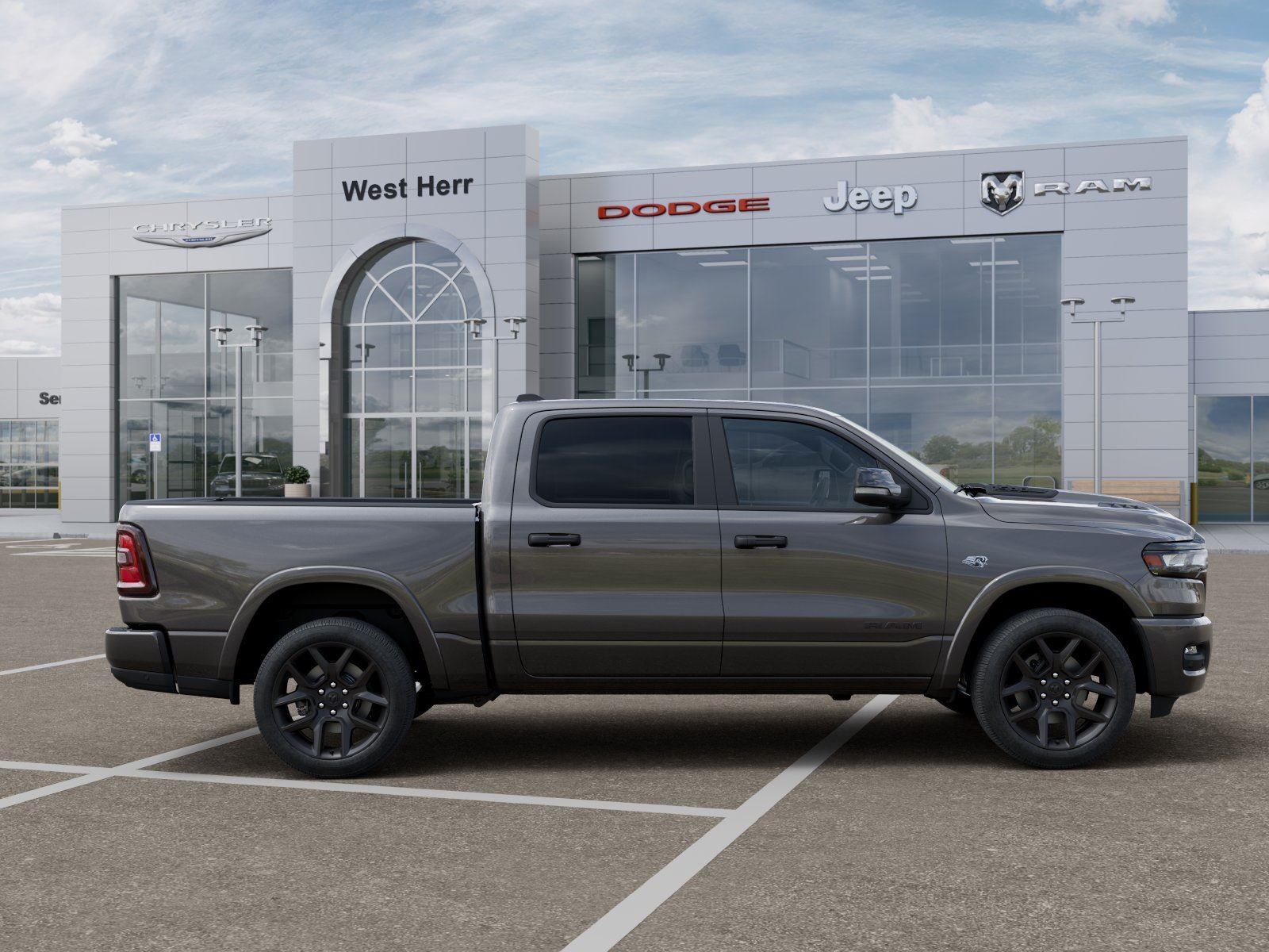 New 2026 Granite Crystal Metallic Clear-Coat Exterior Paint RAM RAM 1500 LARAMIE CREW CAB 4X4 image 21