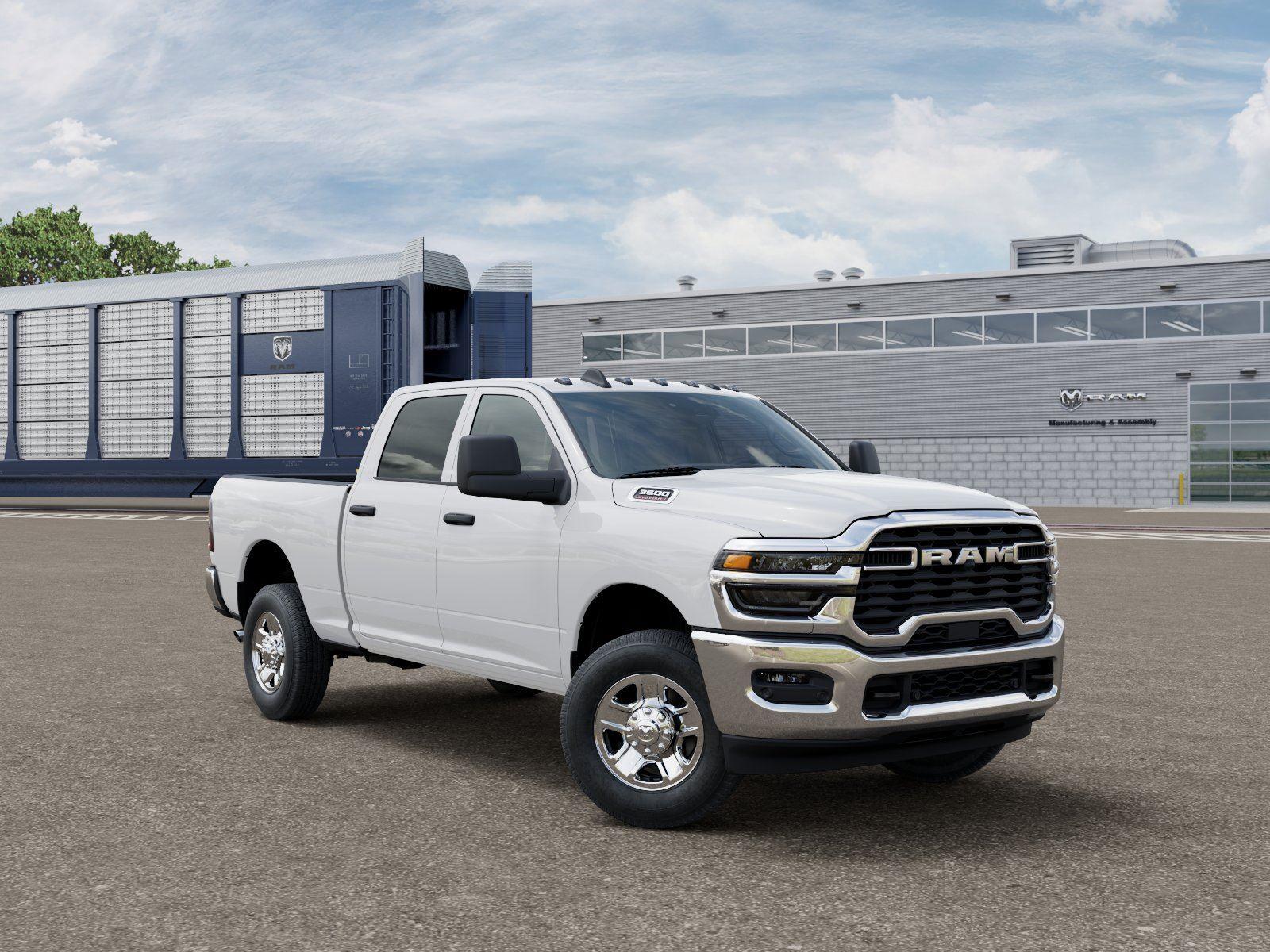 New 2026 Bright White Clear-Coat Exterior Paint RAM Tradesman image 5