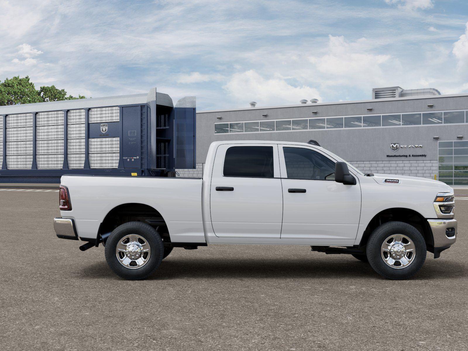 New 2026 Bright White Clear-Coat Exterior Paint RAM Tradesman image 21