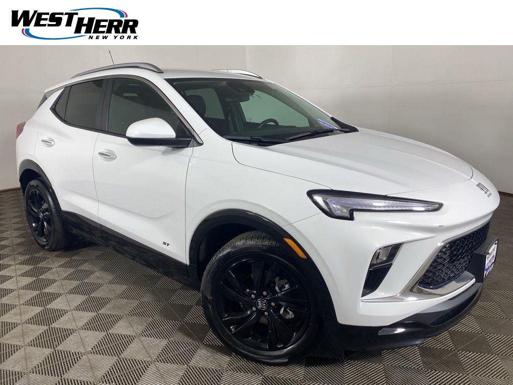 Summit White 2025 Buick Encore GX SUV / Crossover Front-Wheel Drive Continuously Variable Transmission