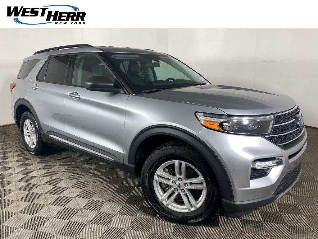 Silver Metallic 2024 Ford Explorer SUV / Crossover All-Wheel Drive Automatic