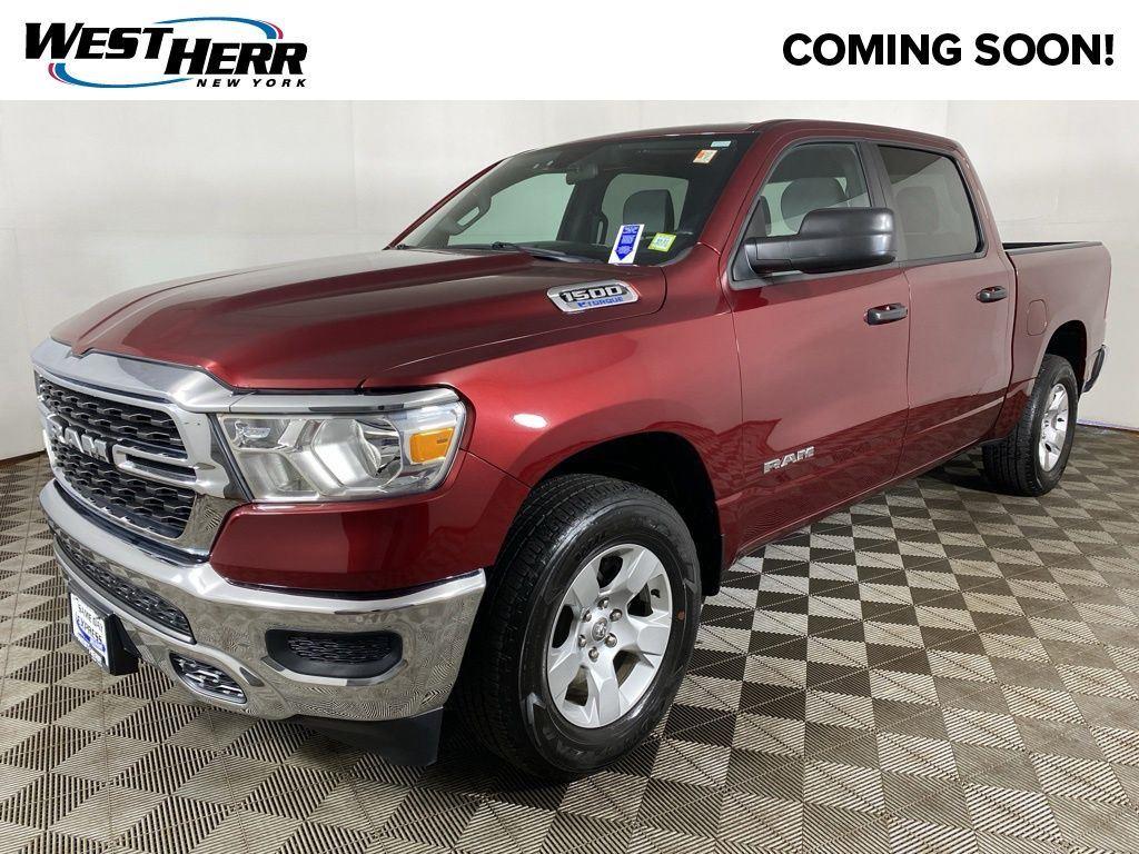 Certified Used 2023 Delmonico Red Pearlcoat Ram Big Horn Crew Cab 4x4 5