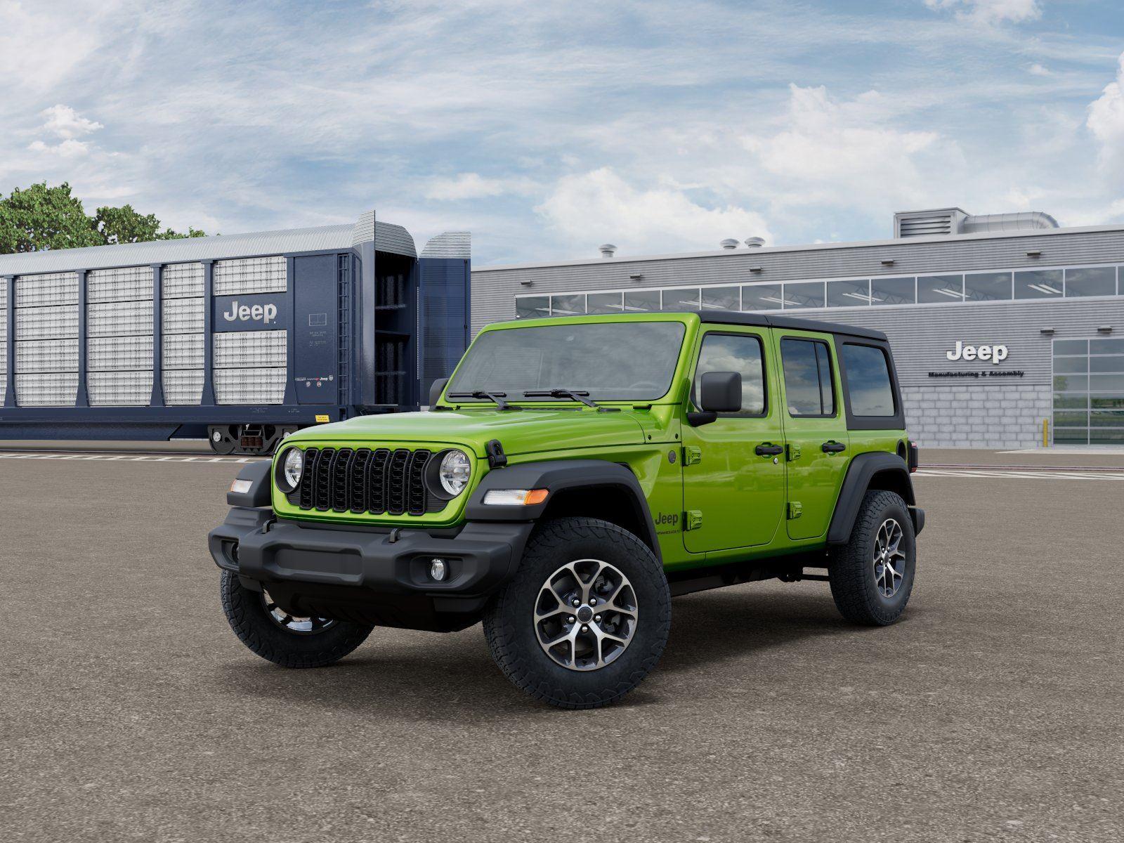 Mojito Clearcoat 2026 Jeep Wrangler SUV / Crossover Four-Wheel Drive 8-Speed Automatic