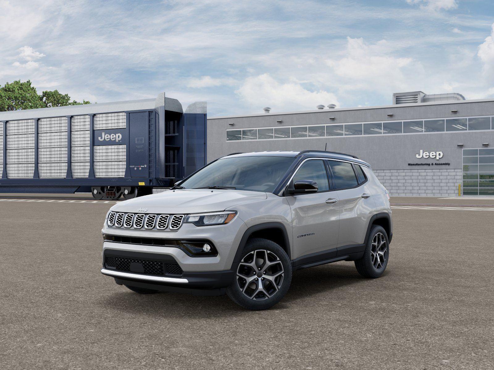 Silver Zynith Metallic Clearcoat 2026 Jeep Compass SUV / Crossover Four-Wheel Drive 8-Speed Automatic