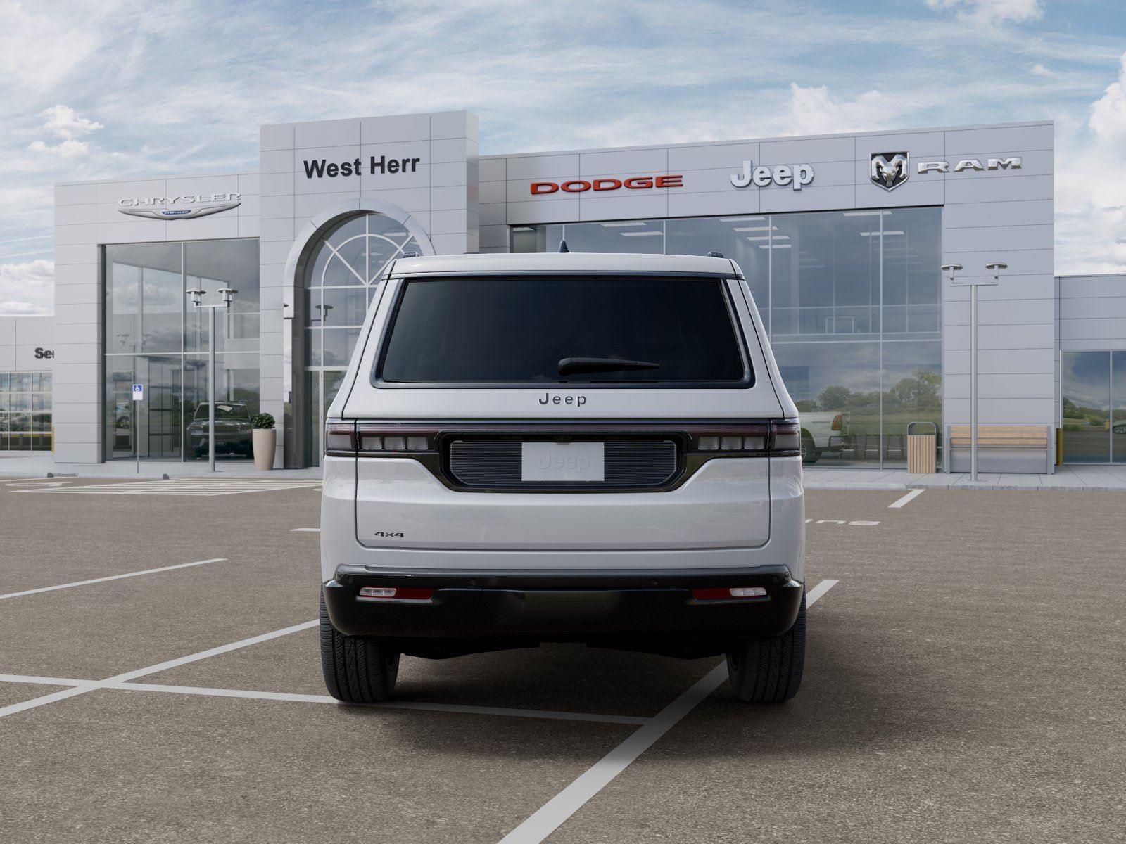 New 2026 Bright White Clear-Coat Exteri Jeep GRAND WAGONEER LIMITED ALTITUD image 7