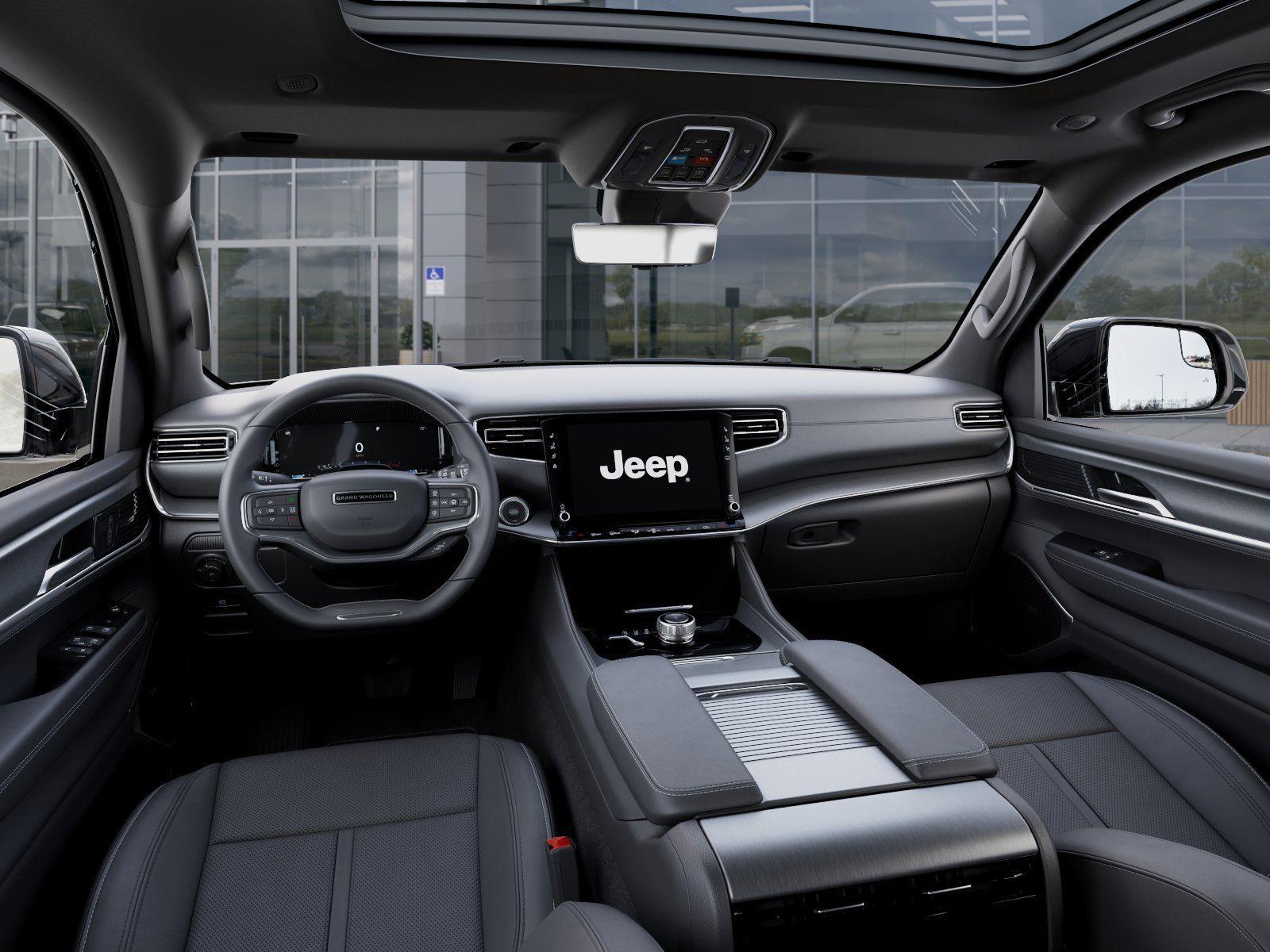 New 2026 Bright White Clear-Coat Exteri Jeep GRAND WAGONEER LIMITED ALTITUD image 14