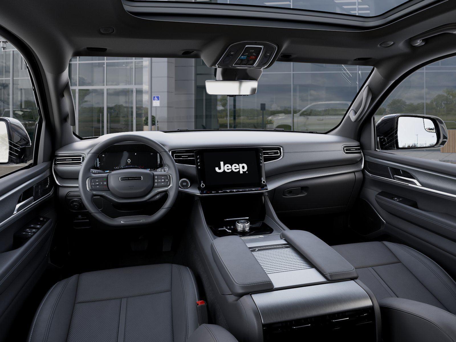 New 2026 Bright White Clear-Coat Exteri Jeep GRAND WAGONEER LIMITED ALTITUD image 14