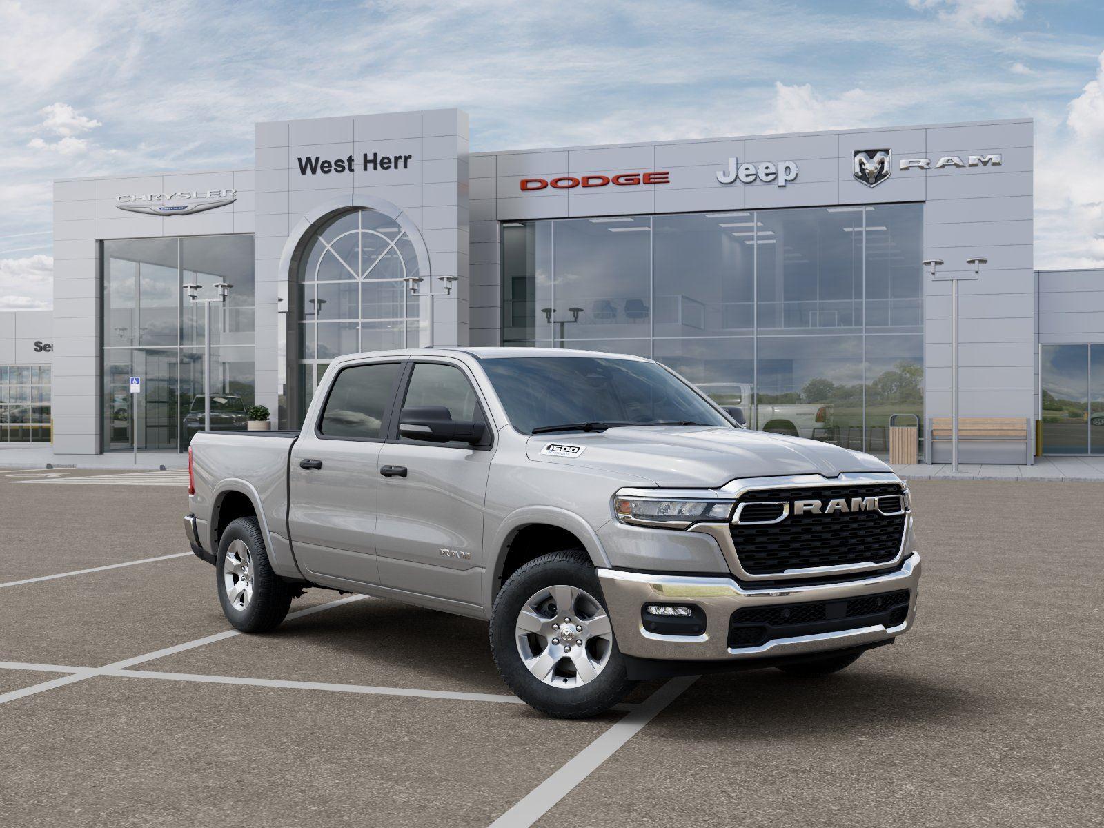 New 2026 Silver Zynith Exterior Paint Ram RAM 1500 BIG HORN CREW CAB 4X4 image 5
